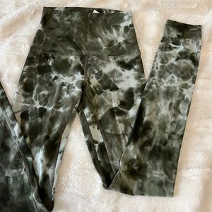 Lululemon Align Tie Die Leggings